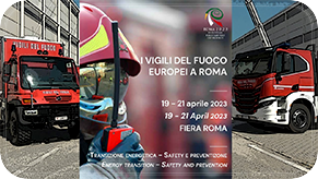 i Vigili del Fuoco Europei a Roma